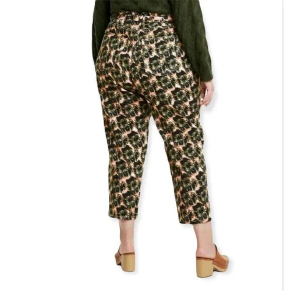 Rachel Comey for Target | Cropped Leopard Print Jeans - Picture 3 of 12